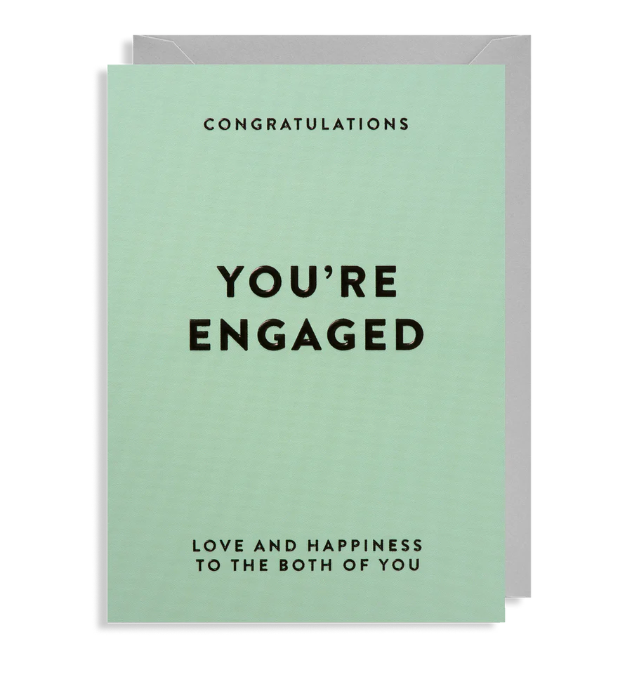 Lagom Design Card - You're Engaged