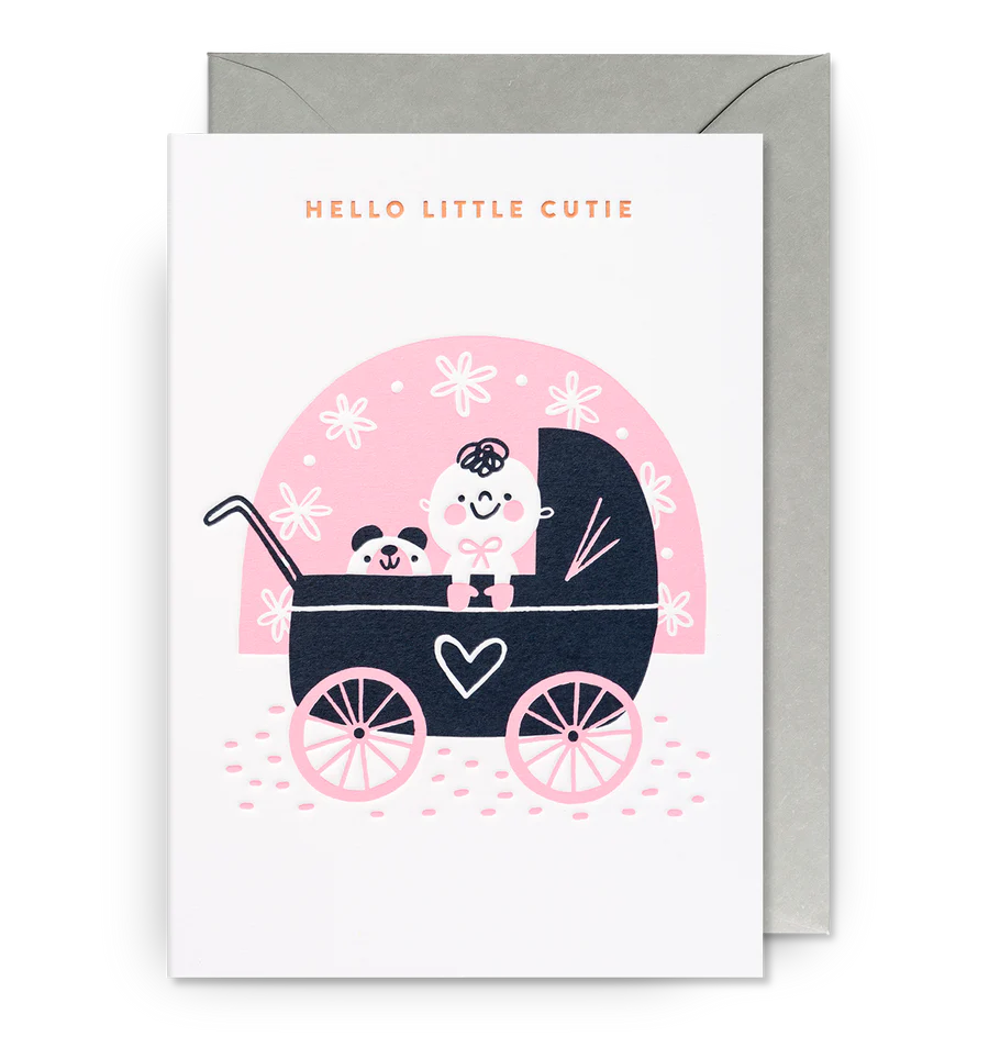 Lagom Design Card - Hello Little Cutie