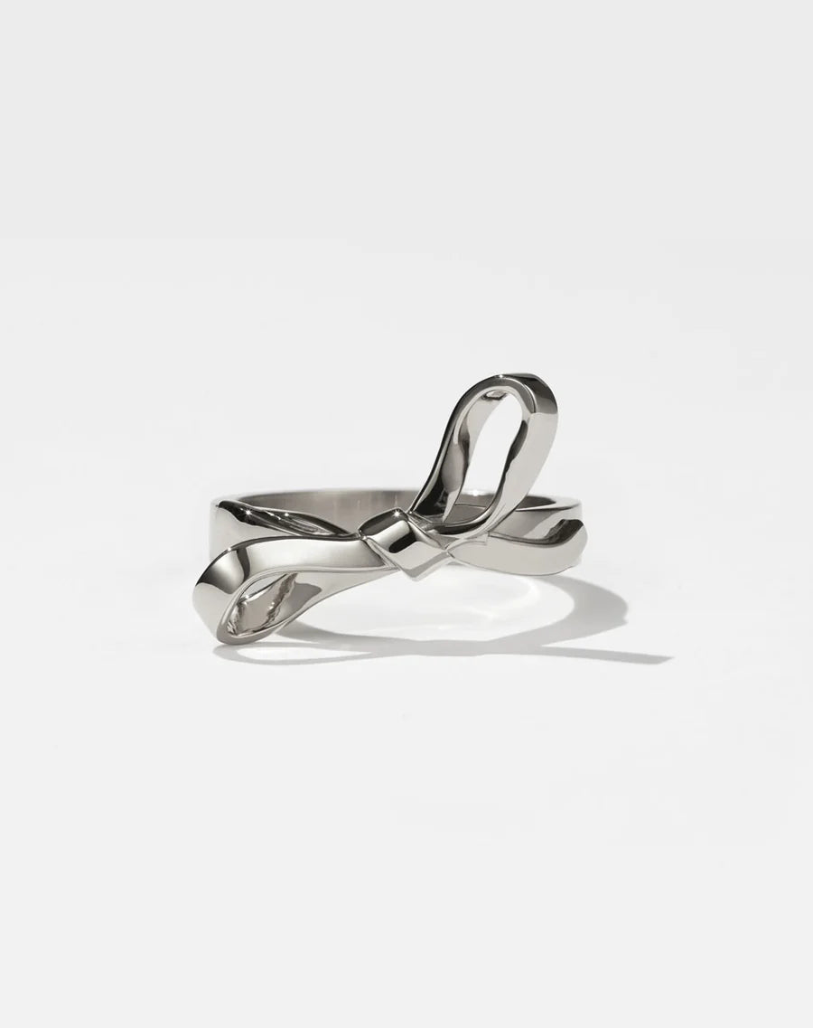 Meadowlark Bow Ring - Sterling Silver