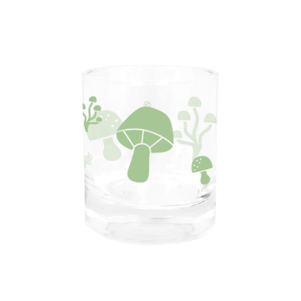 Iko Iko Design Glass Tumbler - Fungi Sage