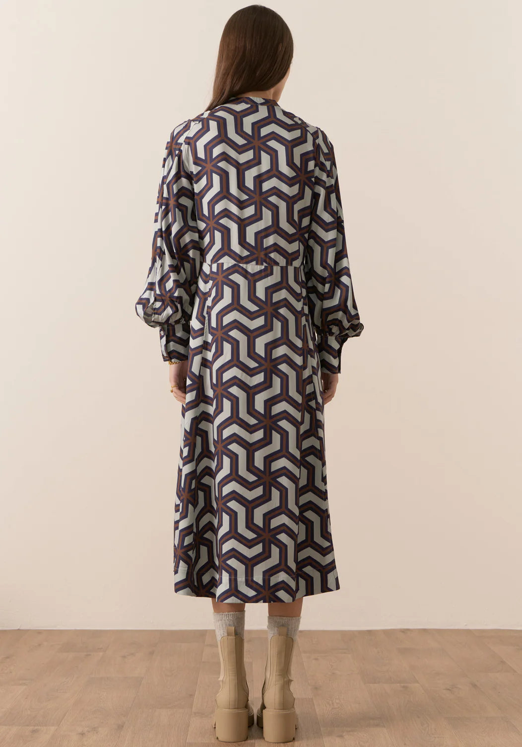 Pol Kendal Shirt Dress - Kendal Print