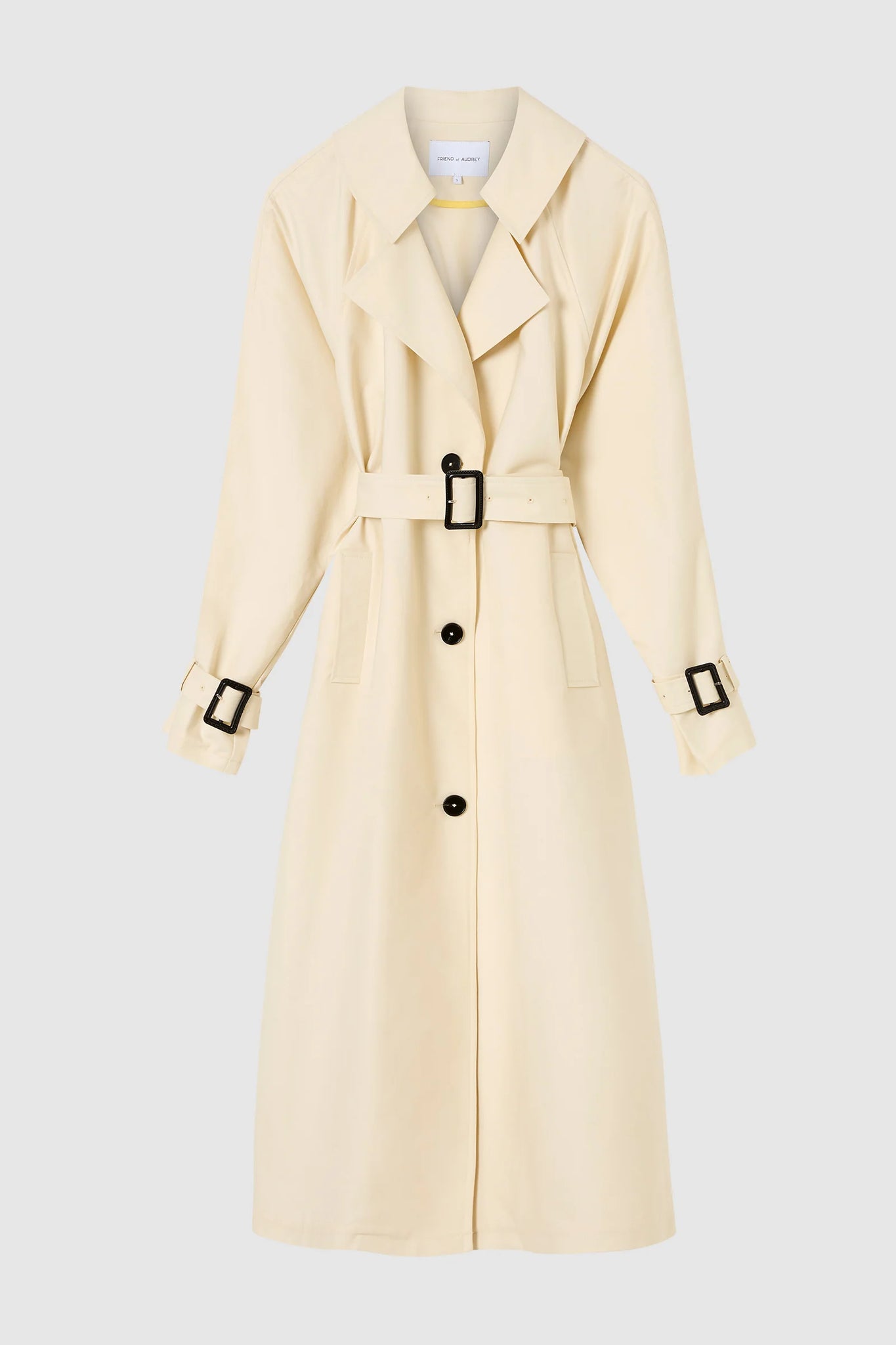 Friend of Audrey Browne Oversized Trench Coat - Bone
