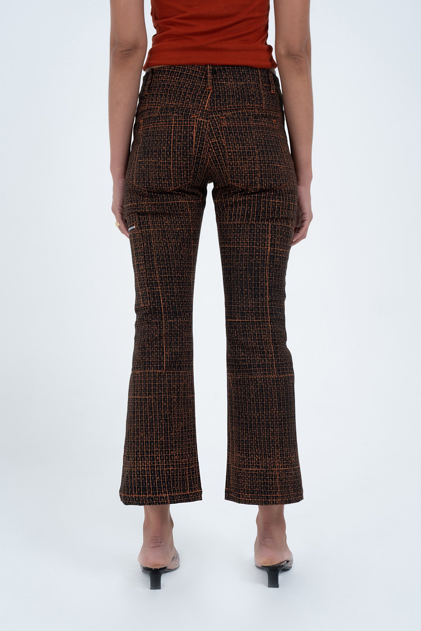 Arthur Apparel Flared Utility Pant - Find-a-Word