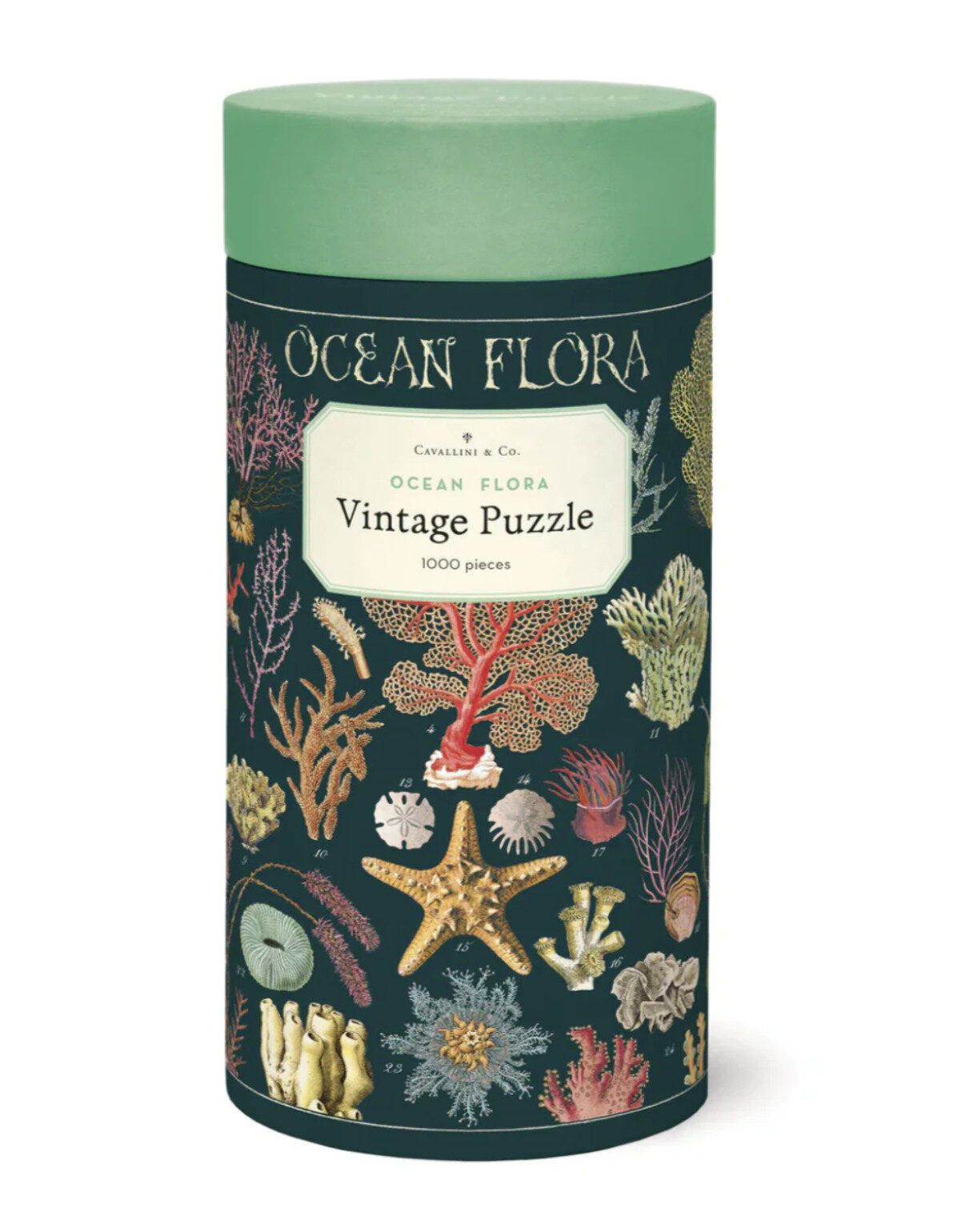 Cavallini & Co Ocean Flora Vintage Puzzle