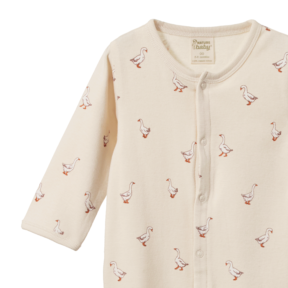 Nature Baby Stretch and Grow - Goosey Print