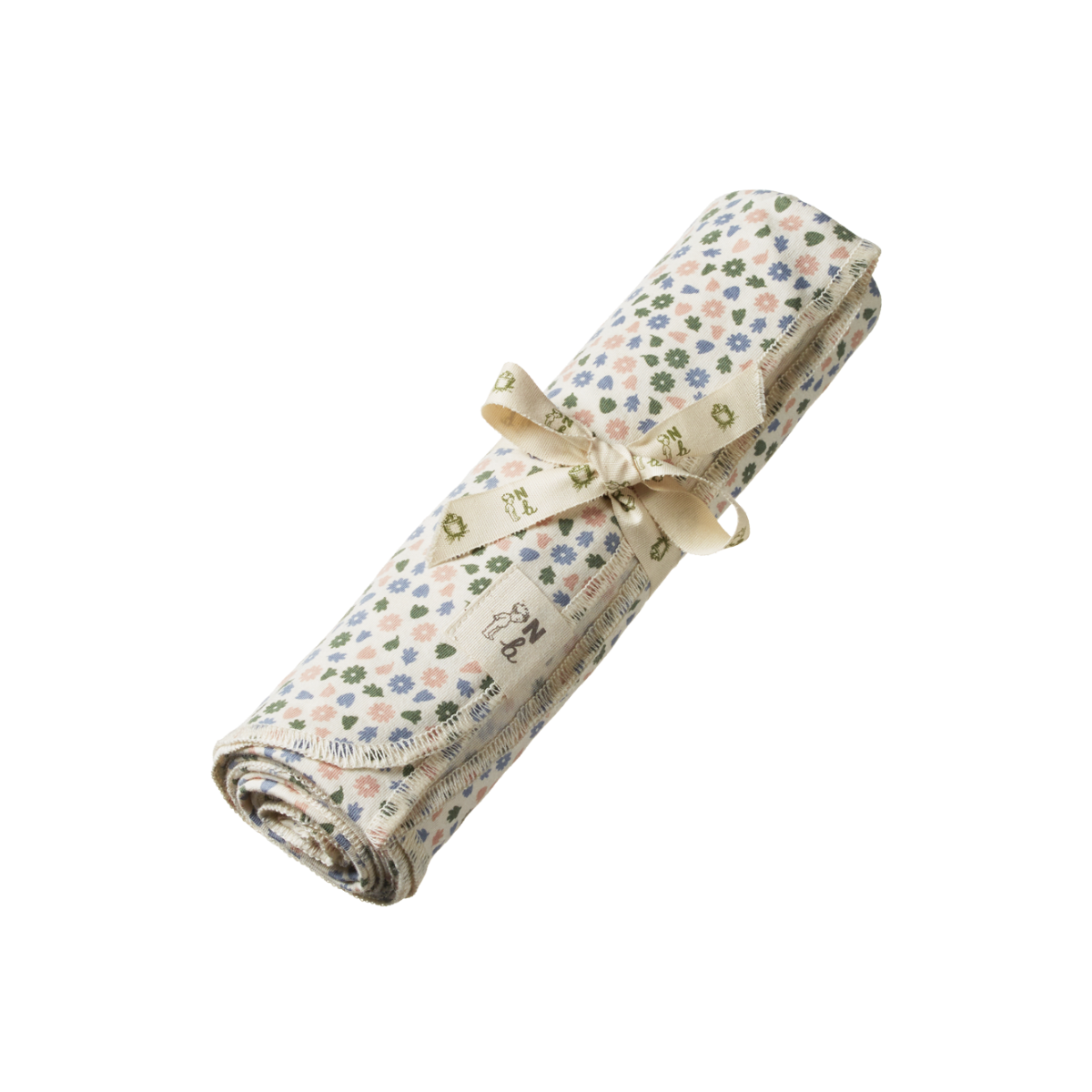 Nature Baby Organic Cotton Wrap - Chamomile Blooms Print