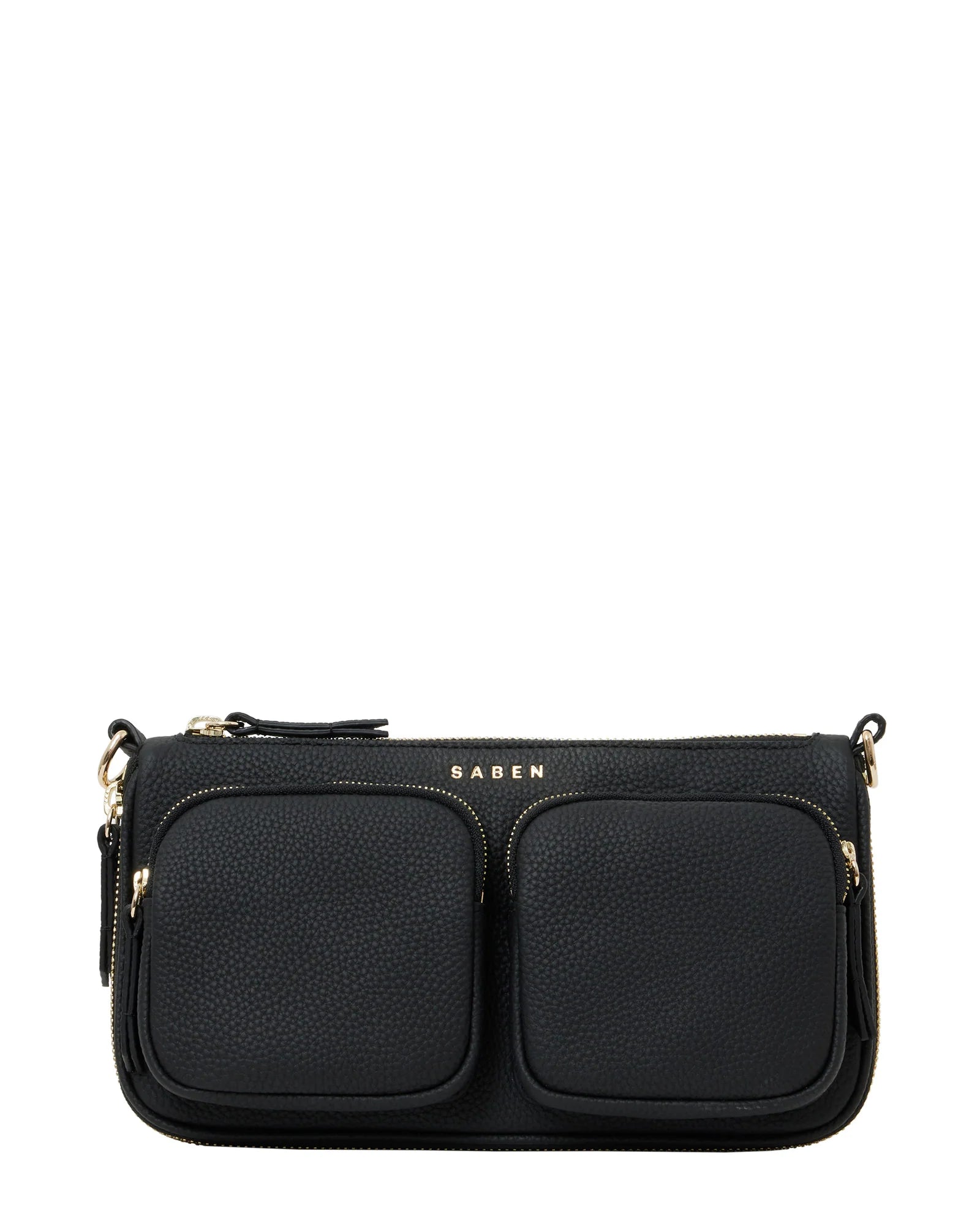 Saben Nina Crossbody Bag - Black – Wanda Harland