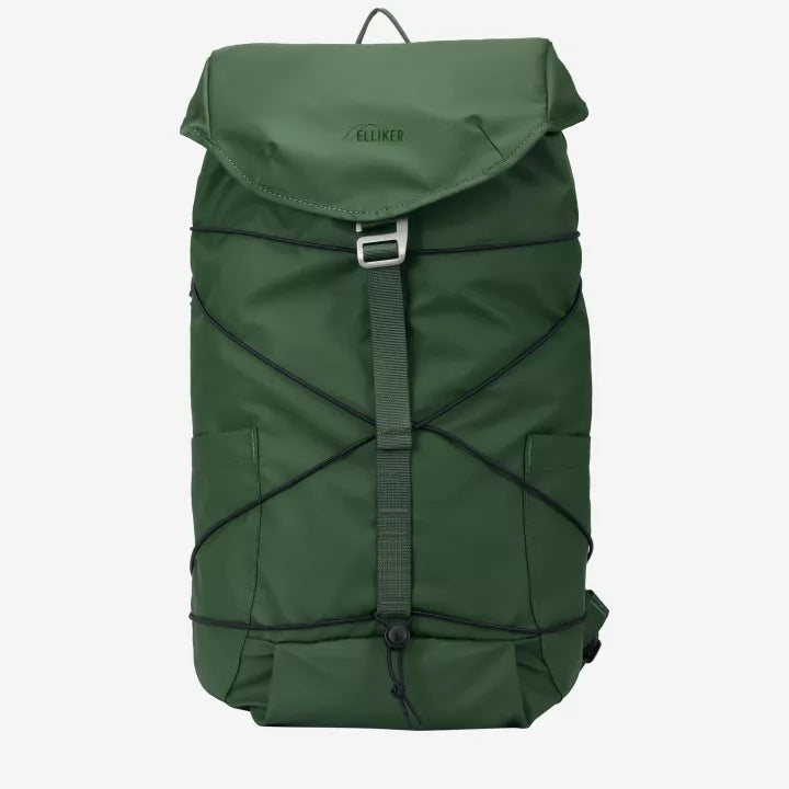 Elliker Wharfe Flap Over Backpack - Green 22L