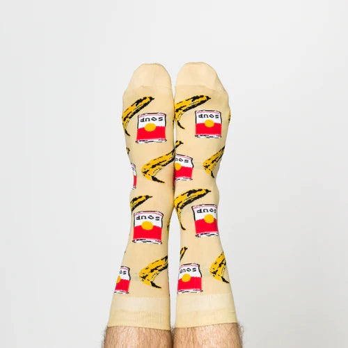 Yellow Owl Socks - Men's Pop Art