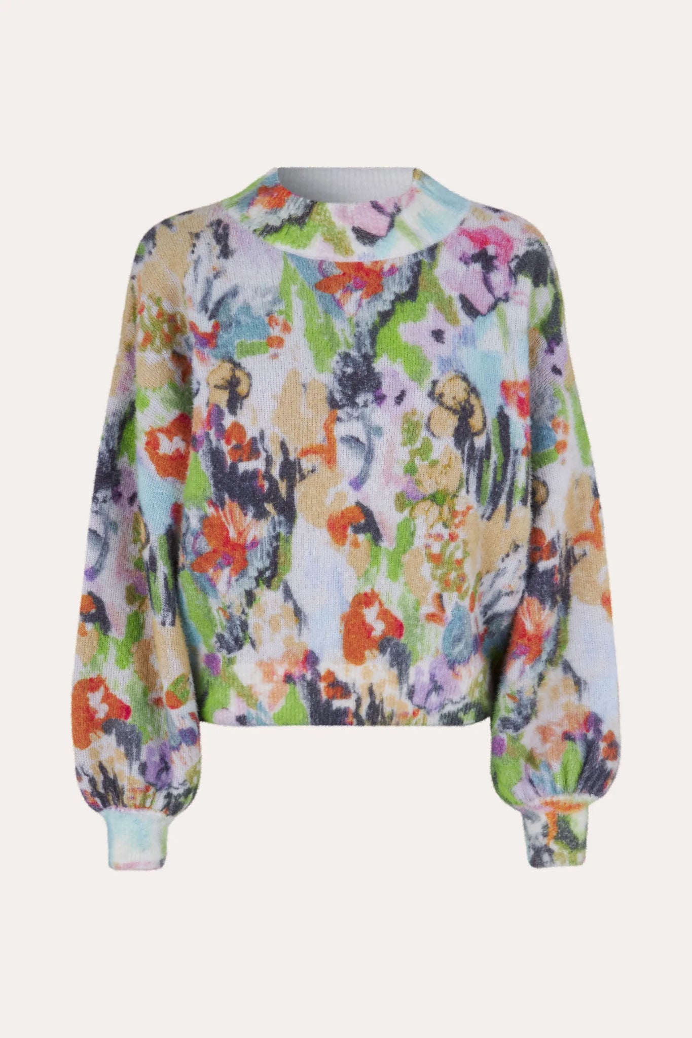 Stine Goya Adonis Sweater - Abstract Floral