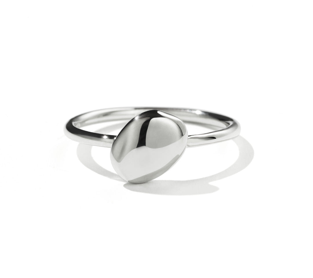 Meadowlark Pebble Stacker Ring - Sterling Silver
