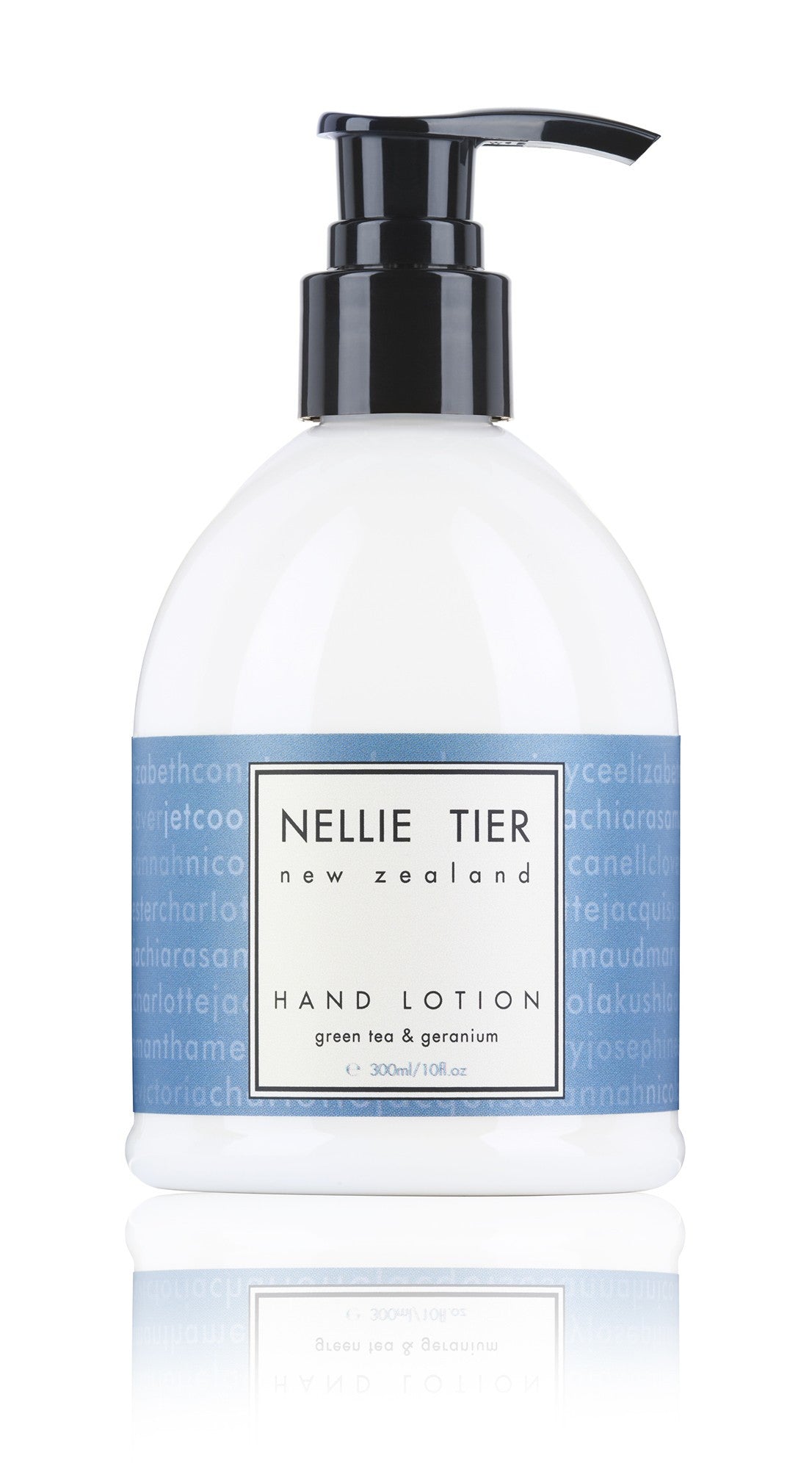Nellie Tier hand lotion - green tea and geranium