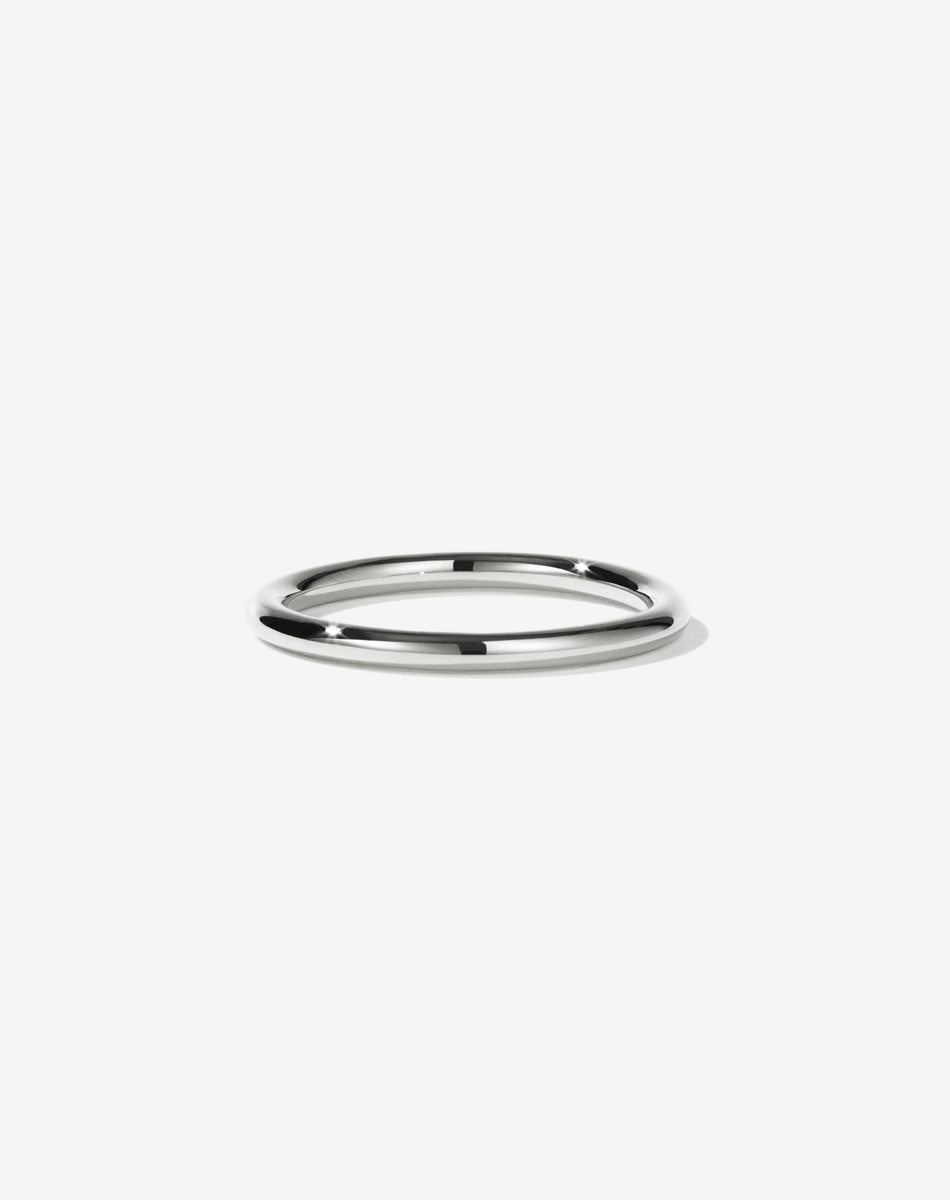 Meadowlark Halo Band 2mm - Sterling Silver