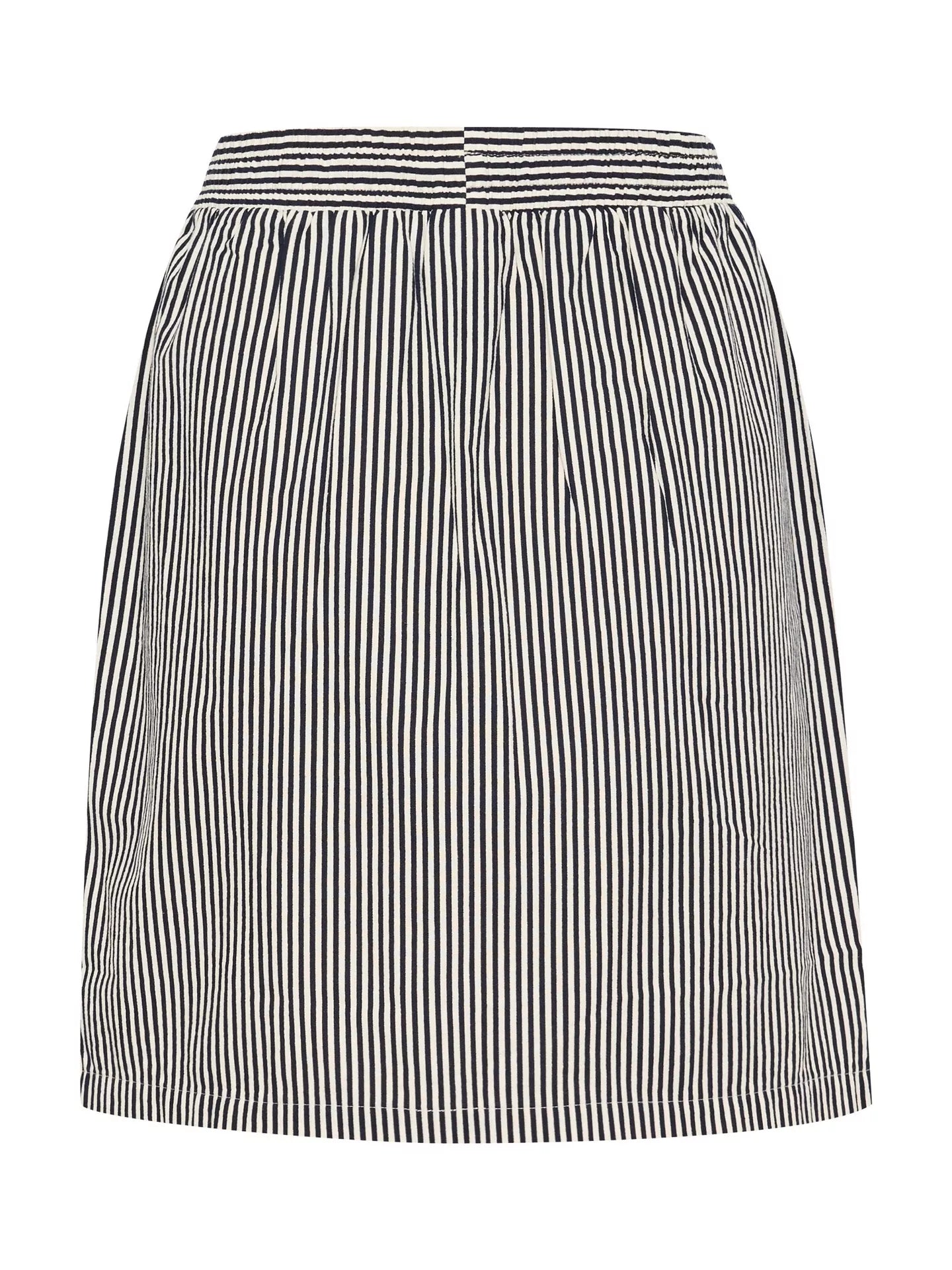 Saint Tropez Zalinda Skirt - Black and White Stripe