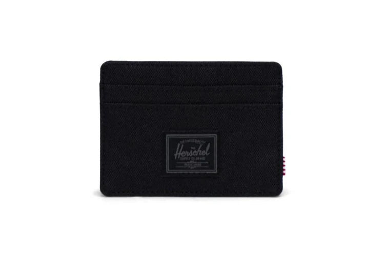 Herschel Charlie Cardholder - Raven Crosshatch