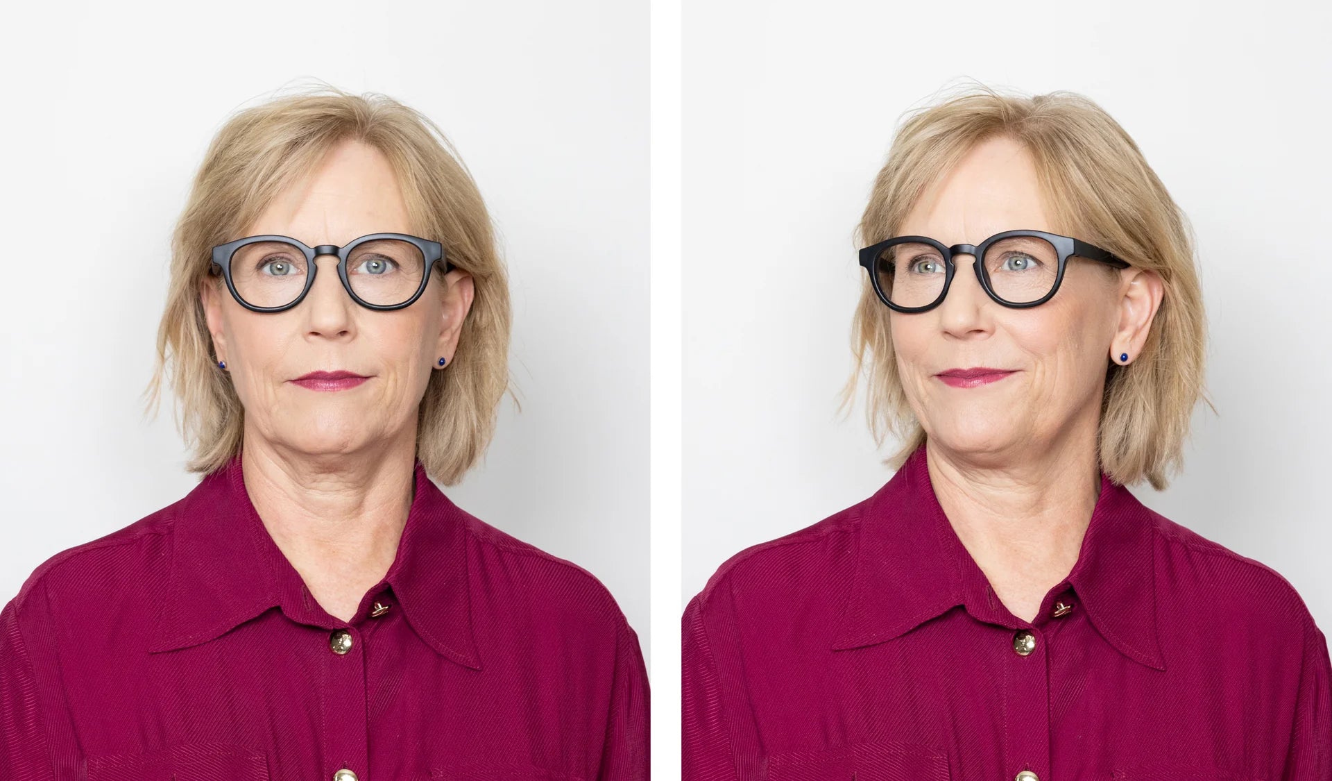 Vital Reading Glasses Jude - Matt Black