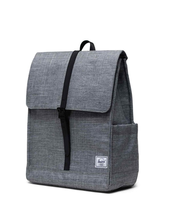 Herschel CIty Backpack - Raven Crosshatch