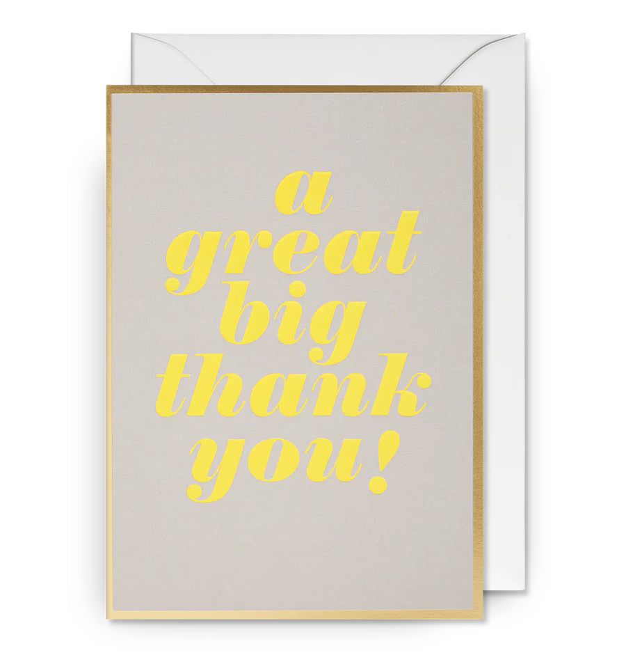 Card - Postco A Great Big Thank You