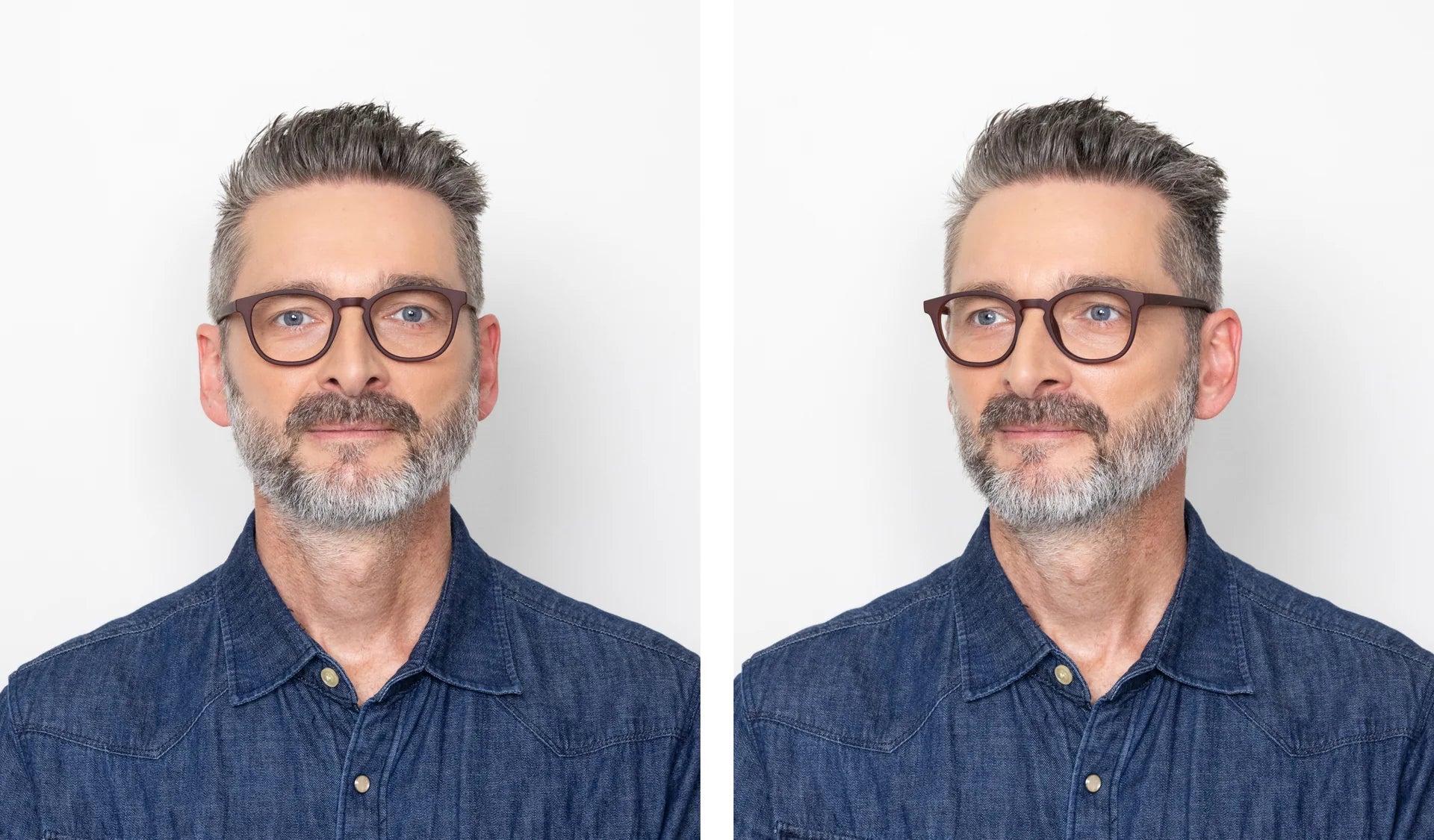Vital Reading Glasses Alex - Walnut