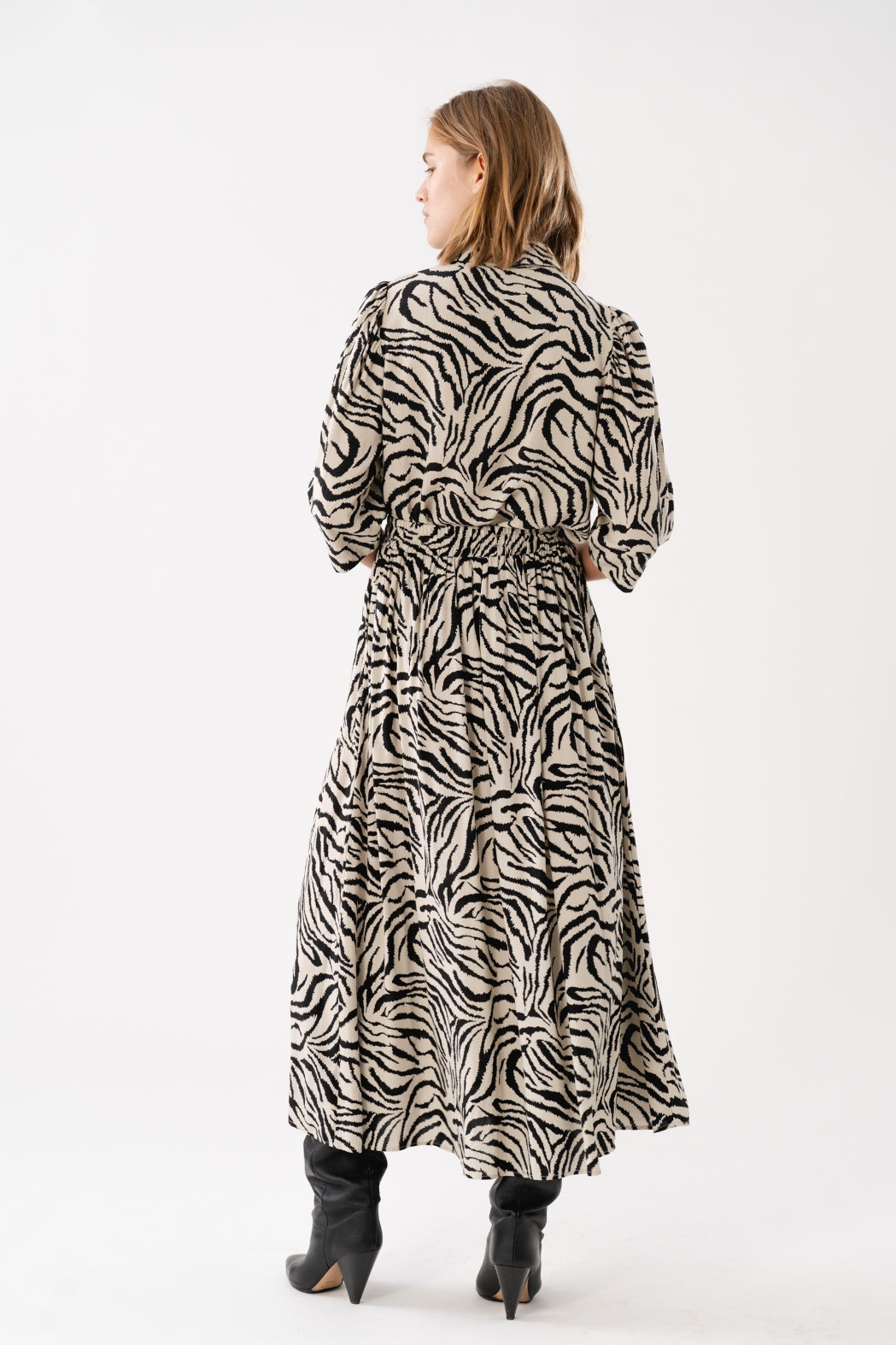 Lollys Laundry Akane Maxi Skirt - Zebra