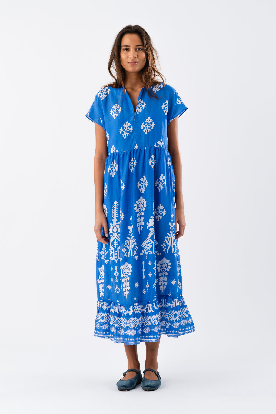 Lollys Laundry Mackay Maxi Dress - Blue