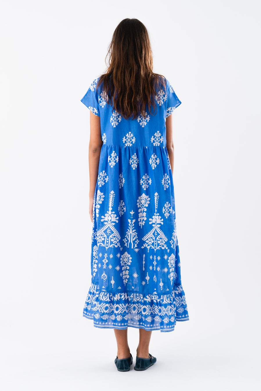 Lollys Laundry Mackay Maxi Dress - Blue