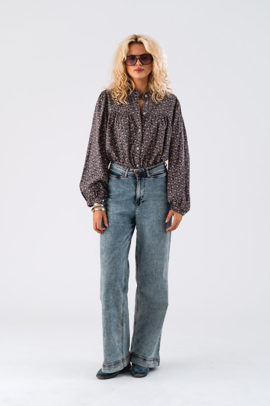 Lollys Laundry Cara Shirt - Flower Print
