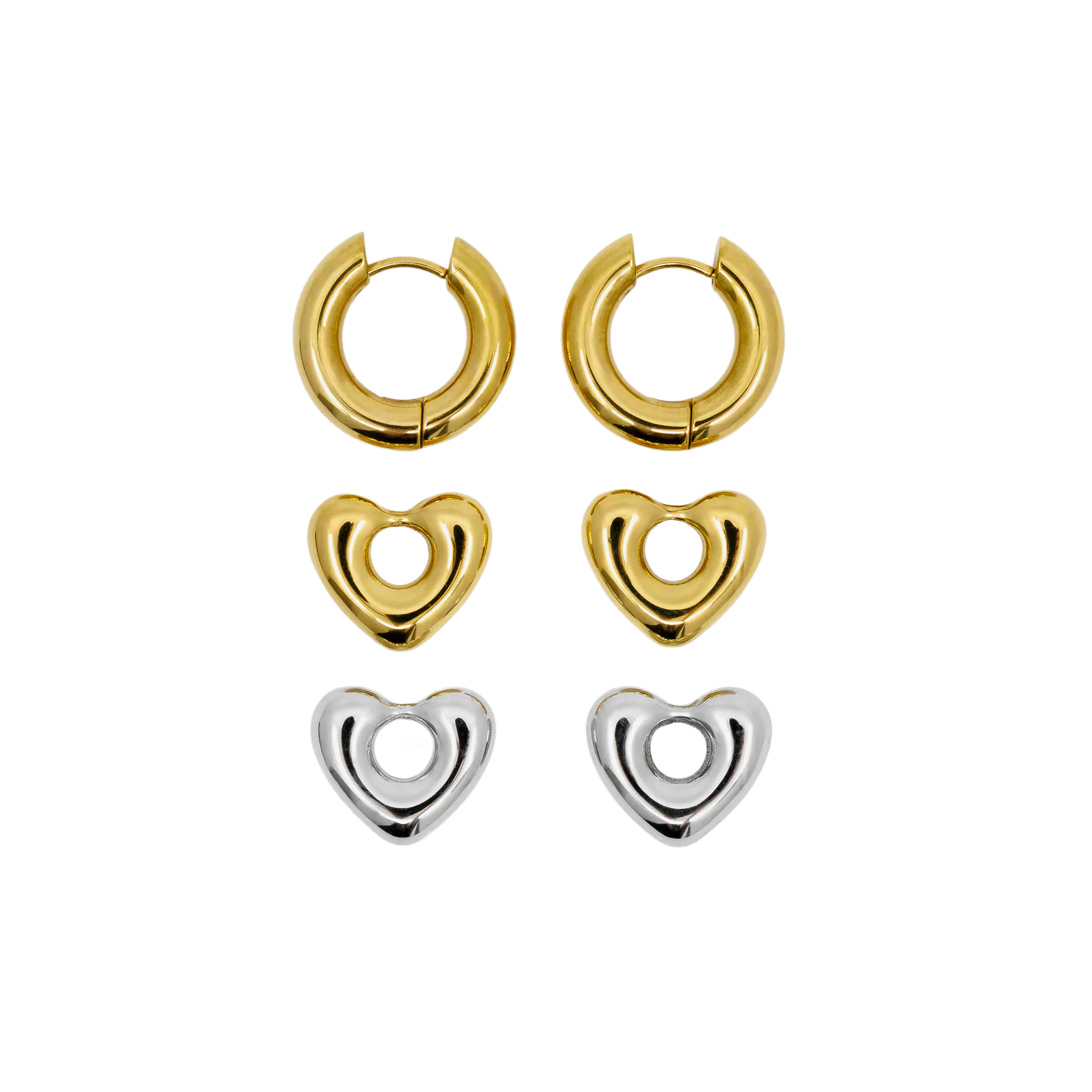 Other Things Romeo Earrings - Gold
