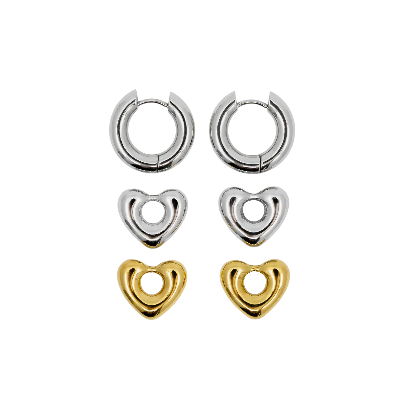 Other Things Romeo Earrings - Silver