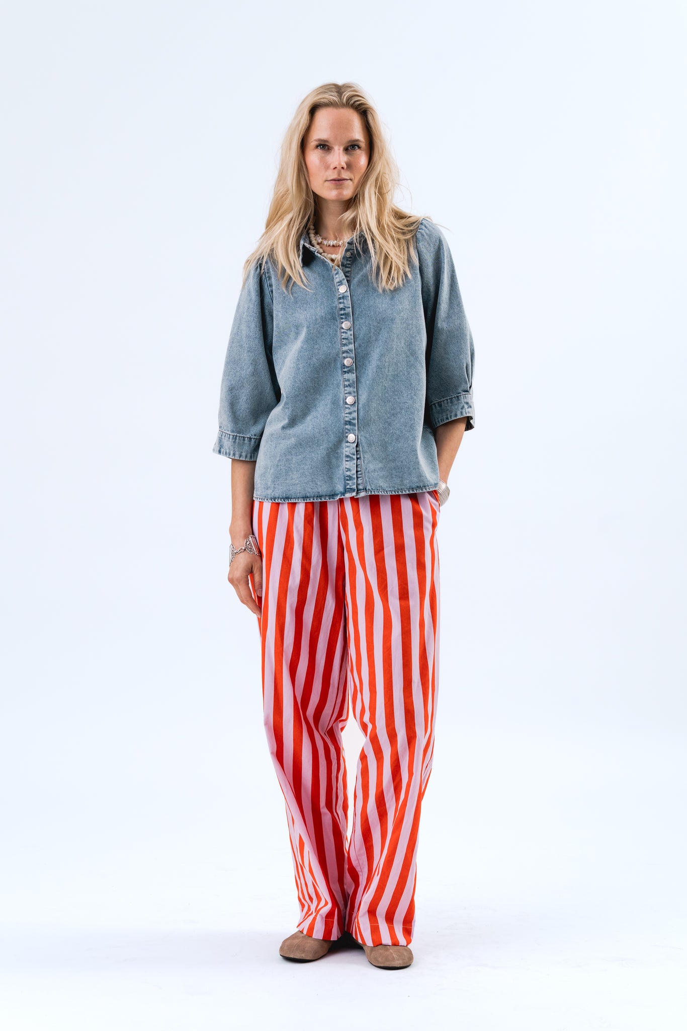 Lollys Laundry Rita Pants - Stripe