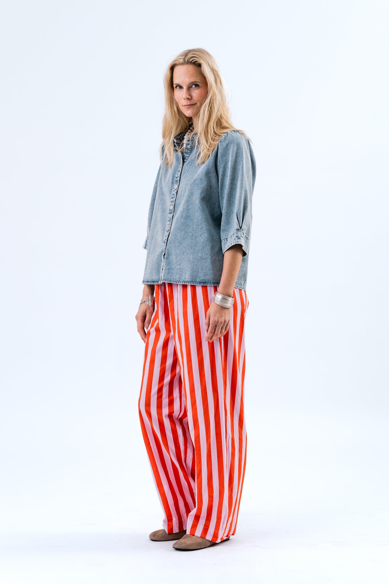 Lollys Laundry Bono Shirt - Washed Denim