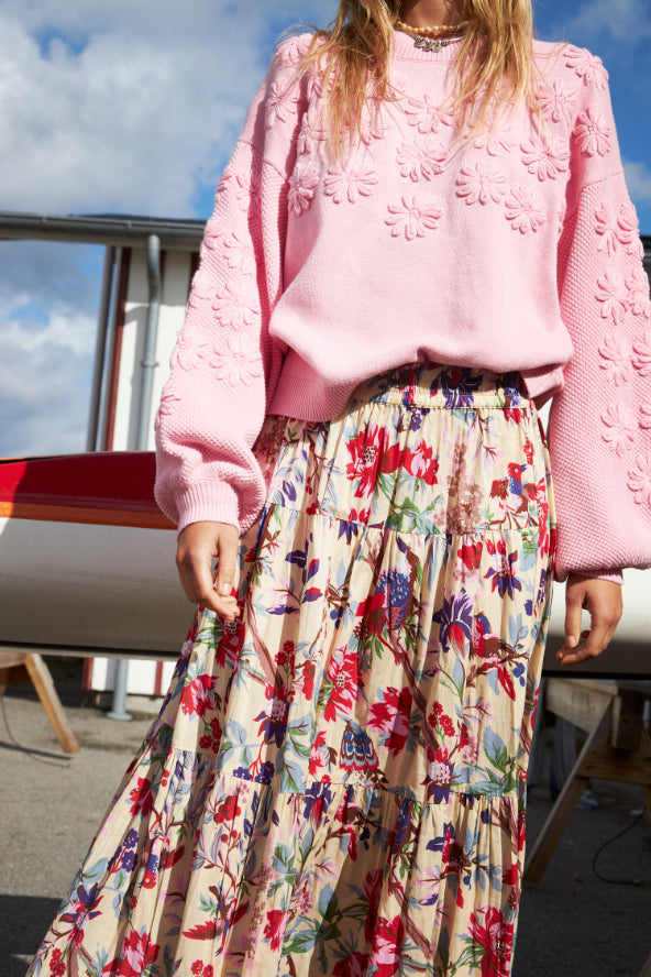 Lollys Laundry Musa Jumper - Neon Pink