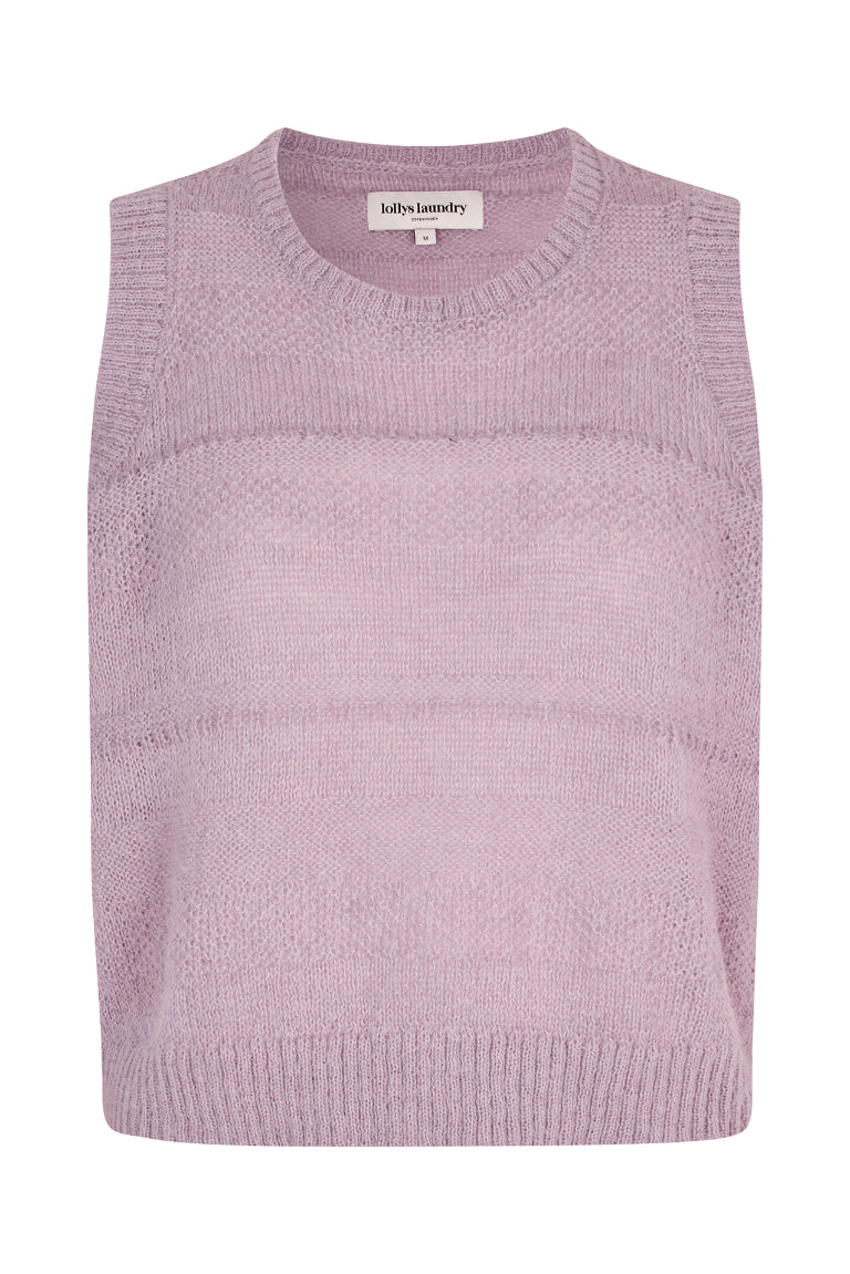 Lollys Laundry Chicago Vest - Lavender