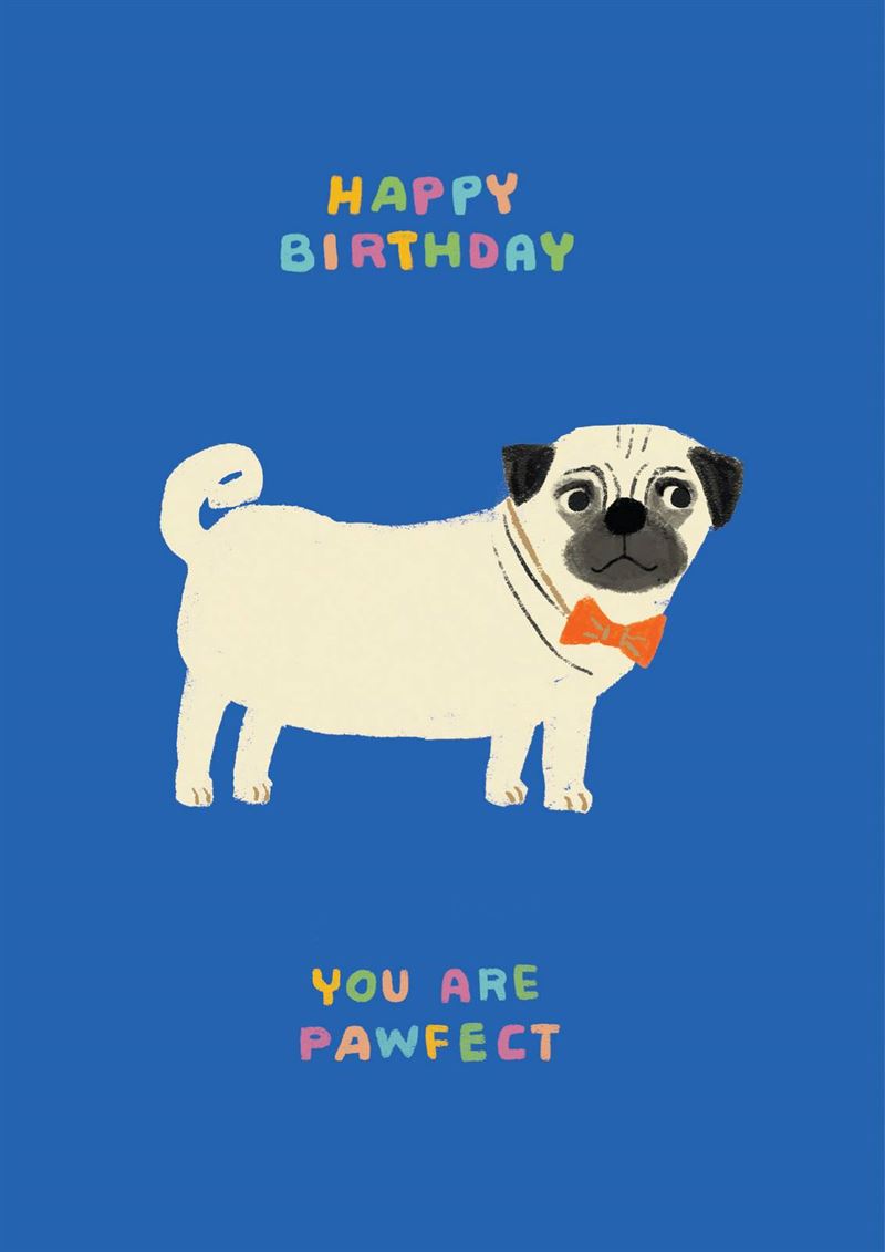 * Card - Roger la Borde - You're Pawfect