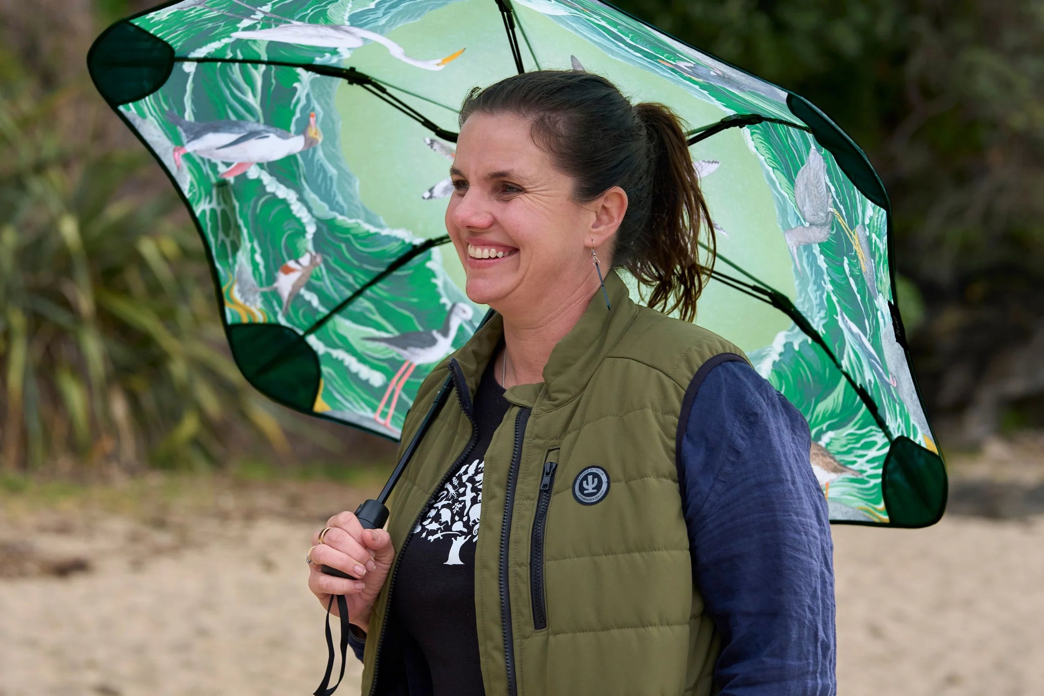 Blunt Metro Umbrella -  Forest and Bird Limited Edition - Tanya Wolfcamp