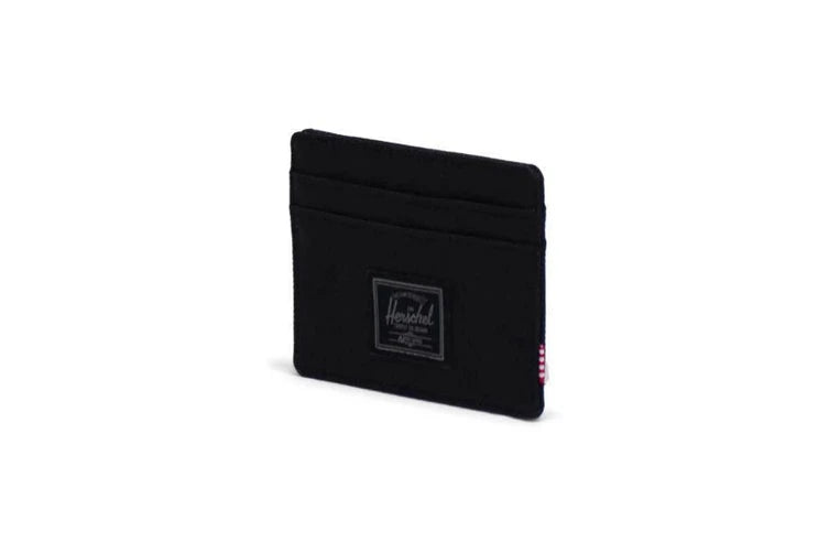 Herschel Charlie Cardholder - Raven Crosshatch