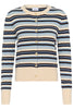 Saint Tropez Phillia  Cardigan - Allure Multi Stripe