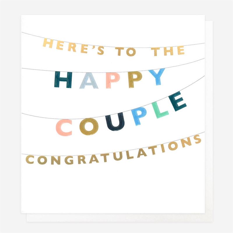 *Card - Caroline Gardner - To the happy couple