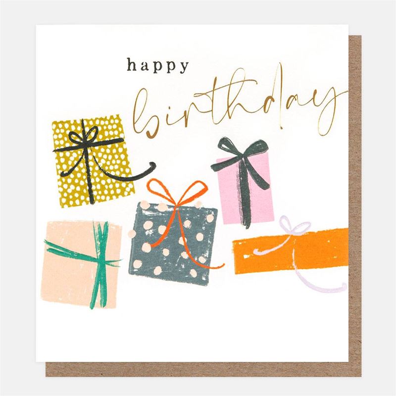 *Card - Caroline Gardner - Happy Birthday Gifts