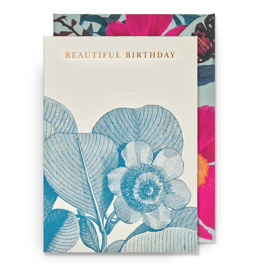 *Card - Kew - Beautiful Birthday