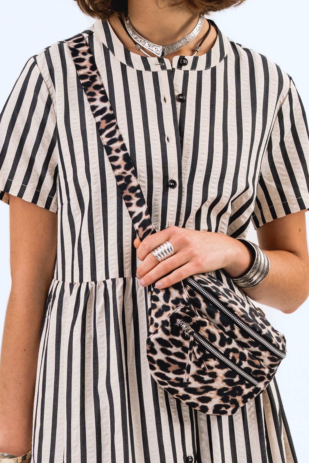 Lollys Laundry Holly Belt Bag - Leopard Print