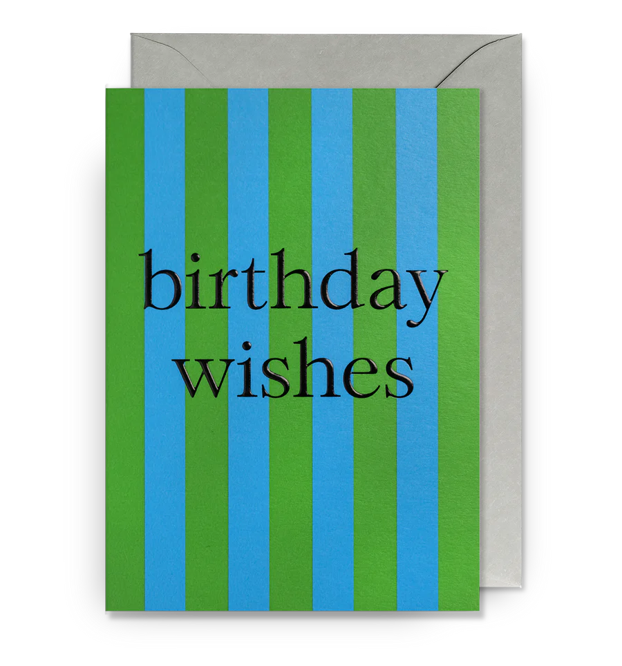 *Card - Lagom Design - Birthday Wishes