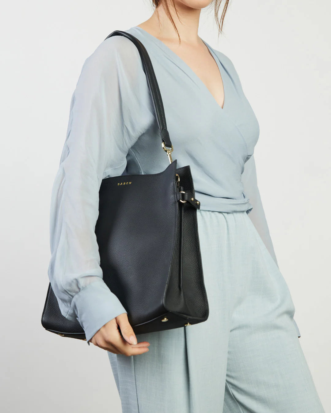 Saben Beatrice Shoulder Bag - Black