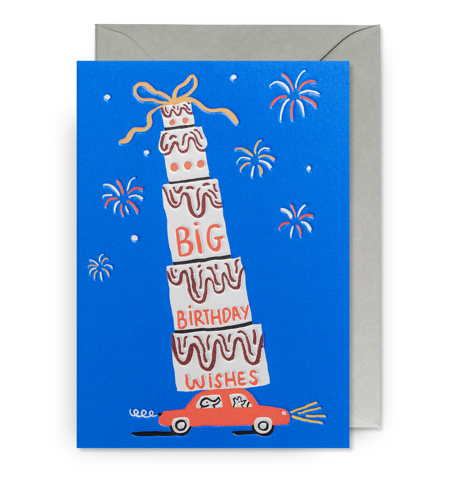 Card - Noi Big Towering Cake Birthday Card