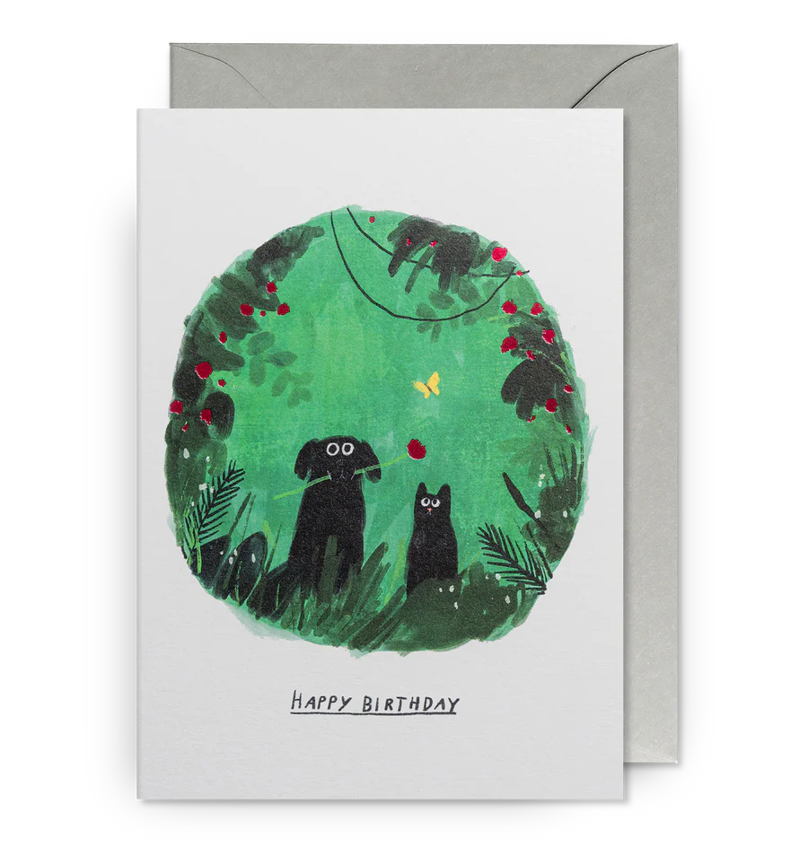 Card - Noi Happy Birthday Garden Pets