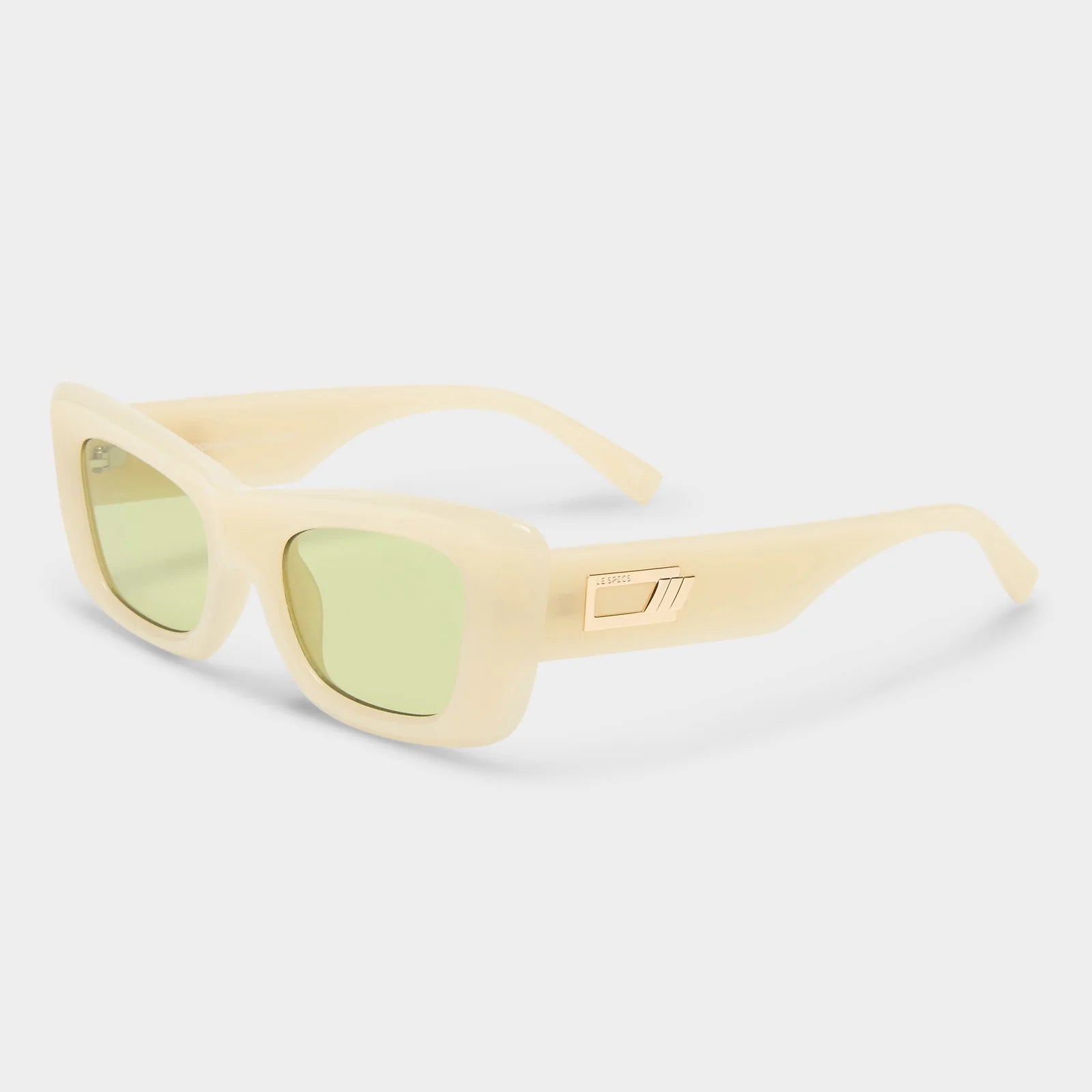 Le Specs Sunglasses Dopamine - Milky Almond