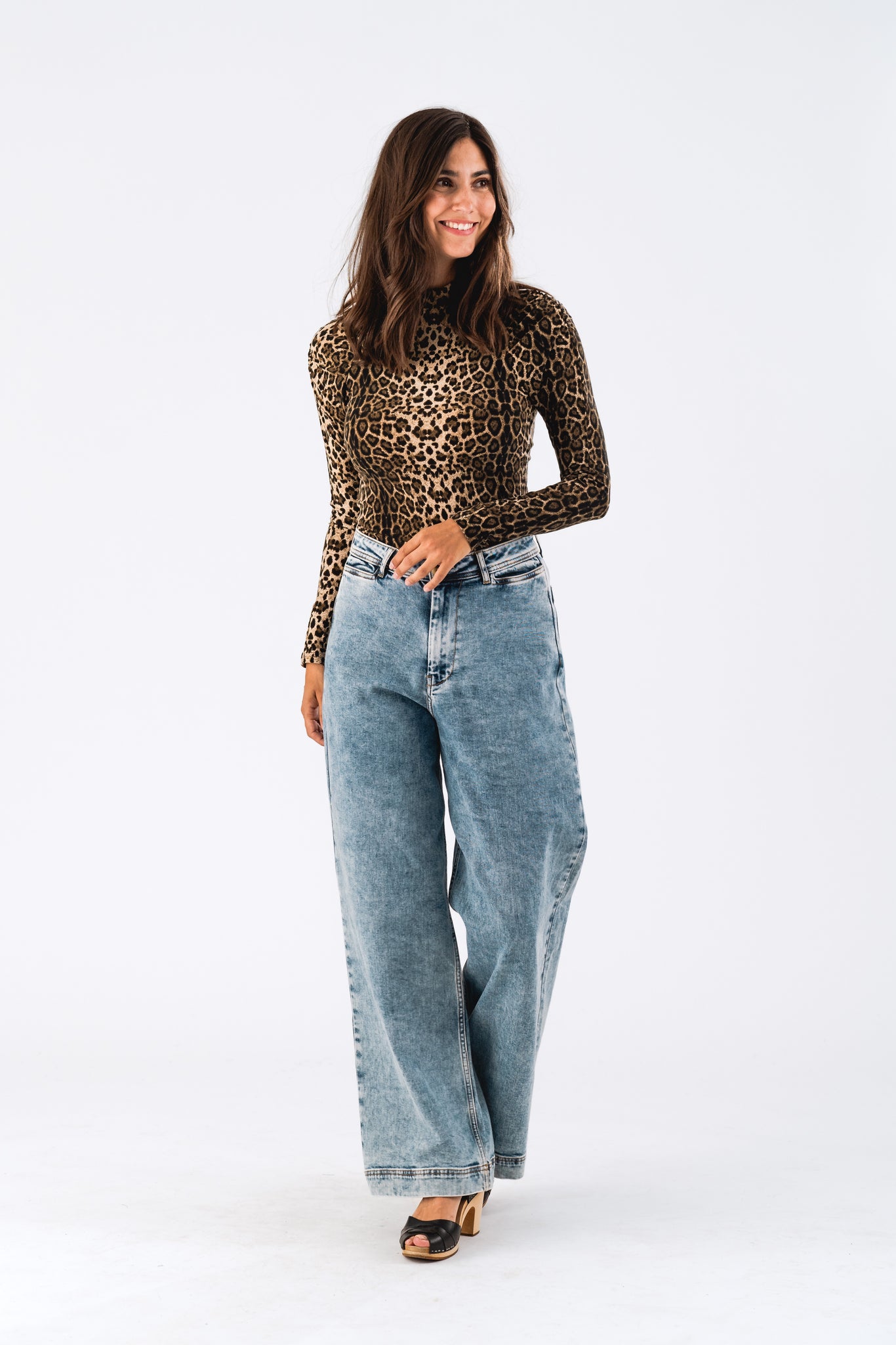 Lollys Laundry Ellen Blouse - Leopard