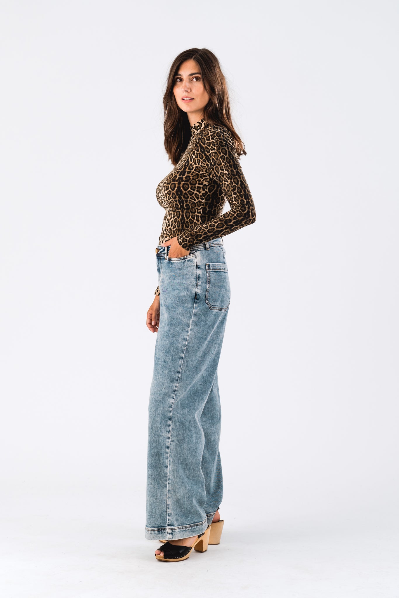 Lollys Laundry Ellen Blouse - Leopard