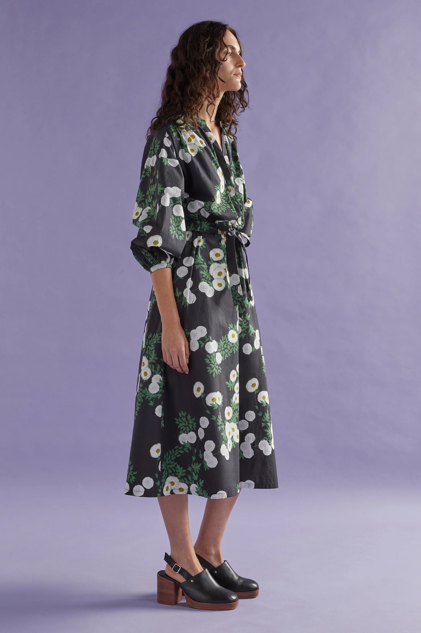 Elk Deze Dress - Field Print