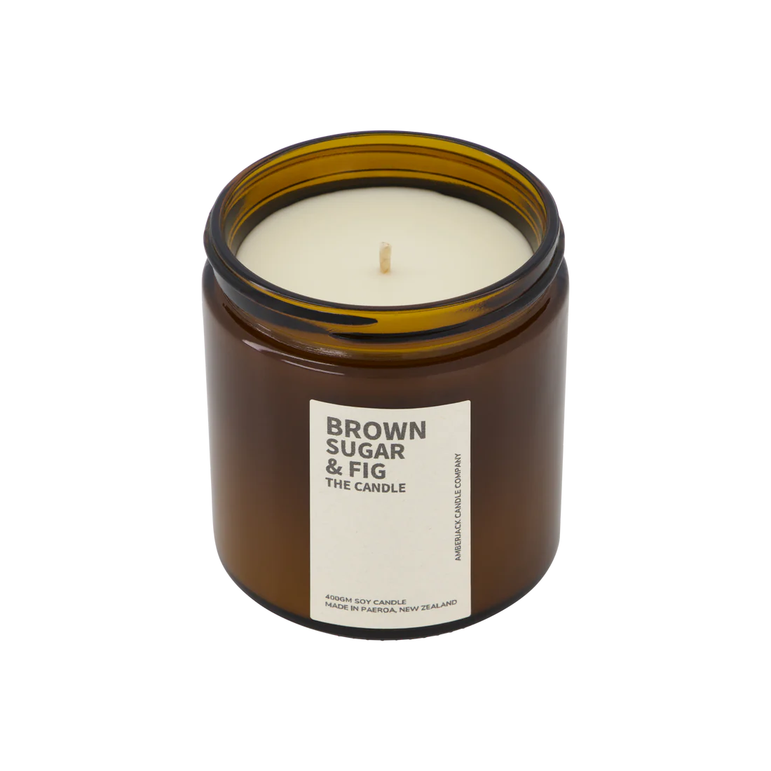 Amberjack Large Candle - Brown Sugar and Fig